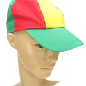 Baseball cap propeller rood/geel/groen