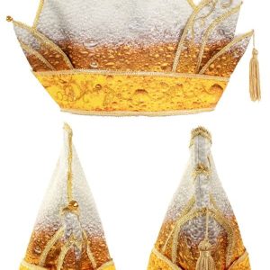 Prins Pils steek, met goud galon
